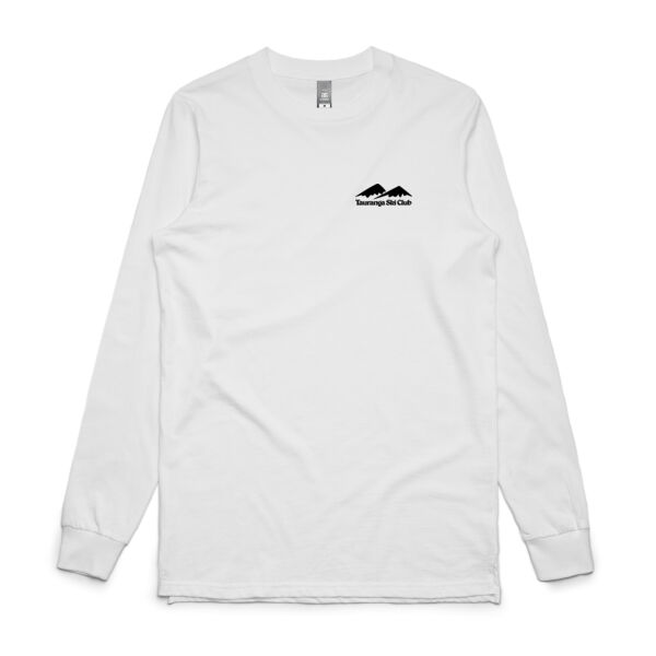 Black logo - Mens Base Longsleeve Tee Thumbnail